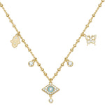 Load image into Gallery viewer, LUCKY CHARM NECKLACE GOLD
