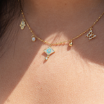 Load image into Gallery viewer, LUCKY CHARM NECKLACE GOLD
