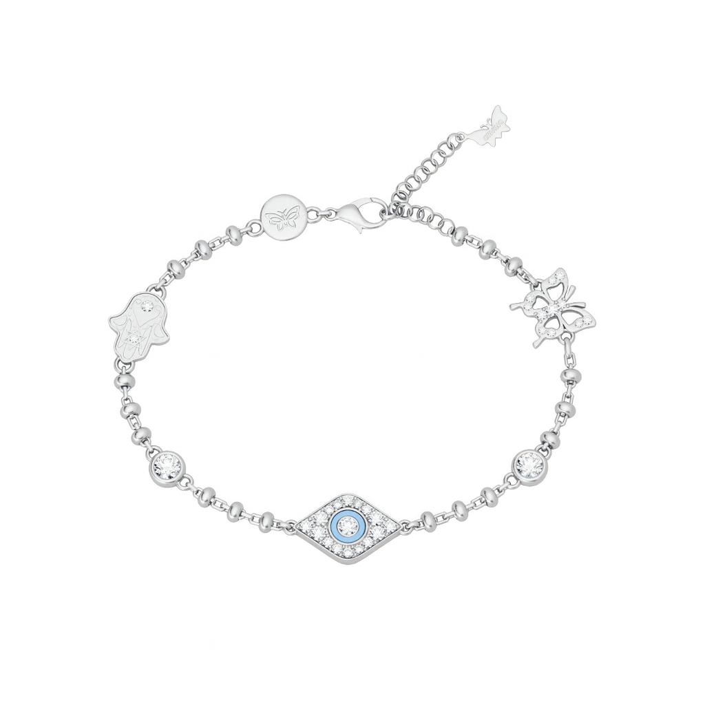 CIRCLE OF LUCK BRACELET SILVER