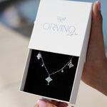 Load image into Gallery viewer, LUCKY CHARM NECKLACE SILVER
