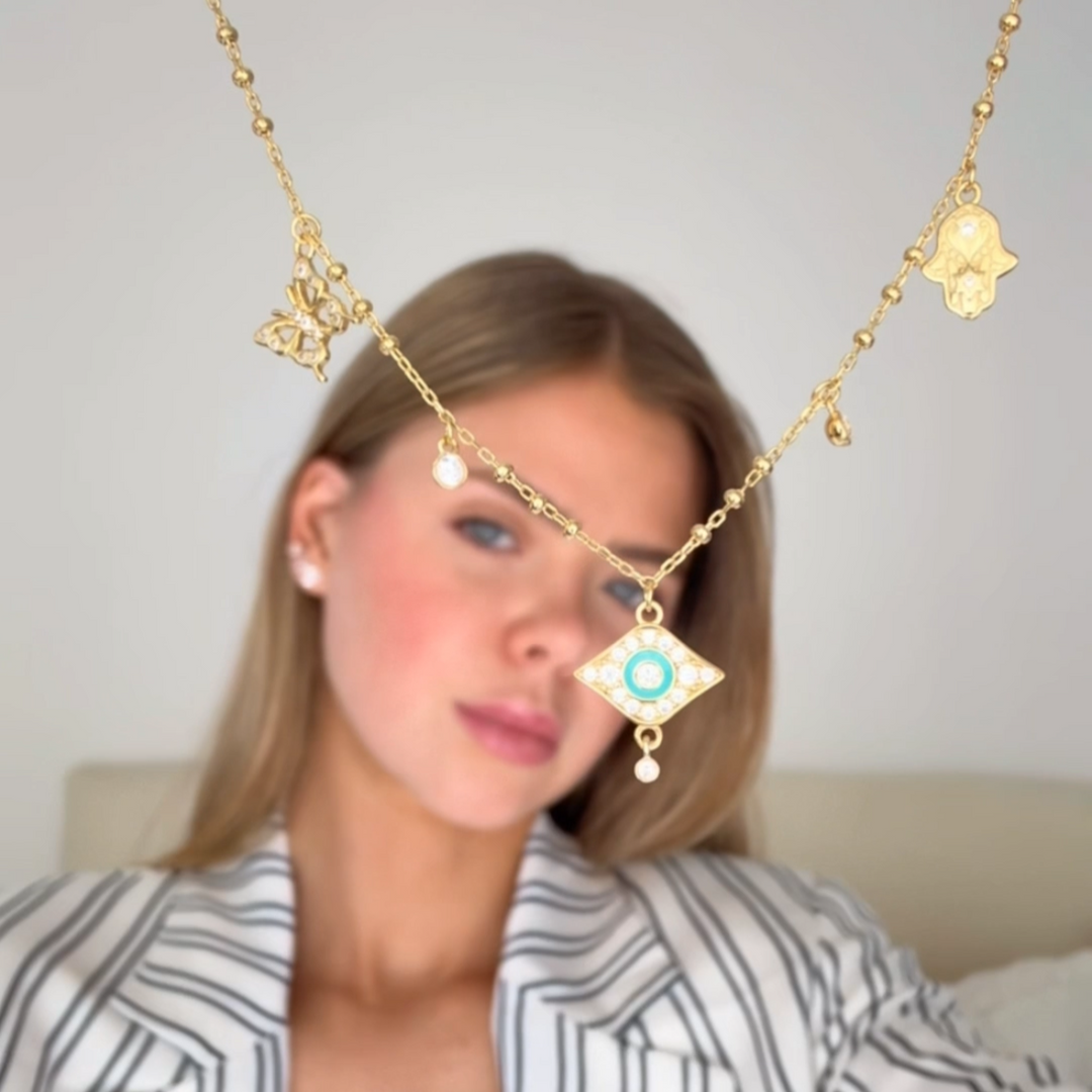 LUCKY CHARM NECKLACE GOLD
